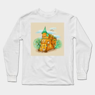 Gooderham Building - Flat Iron Toronto Long Sleeve T-Shirt